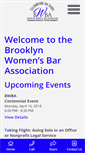 Mobile Screenshot of brooklynwomensbar.org